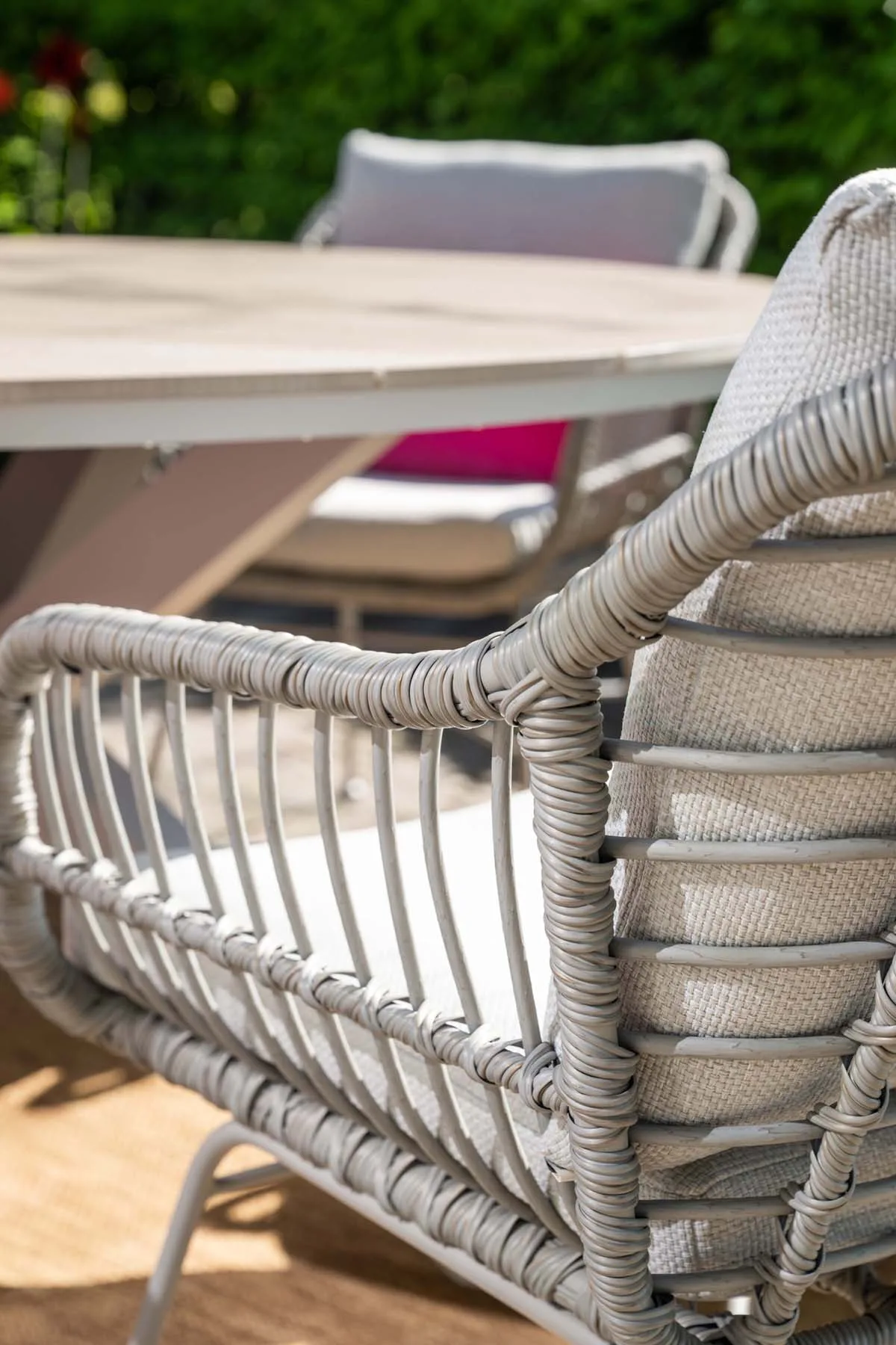 Garden Impressions Margriet chaises de jardin lot de 4 taupe