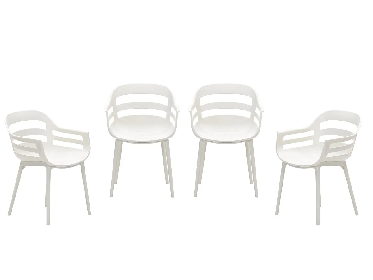 Garden Impressions Ceasar tuinstoelen set van 4 zand