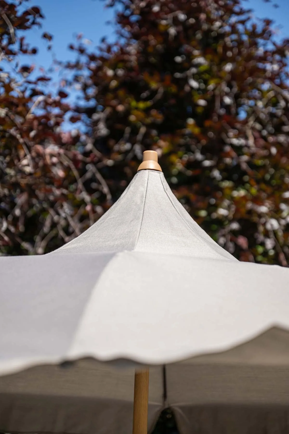 Parasolset Garden Impressions Aloha Ø200 cm taupe avec pied