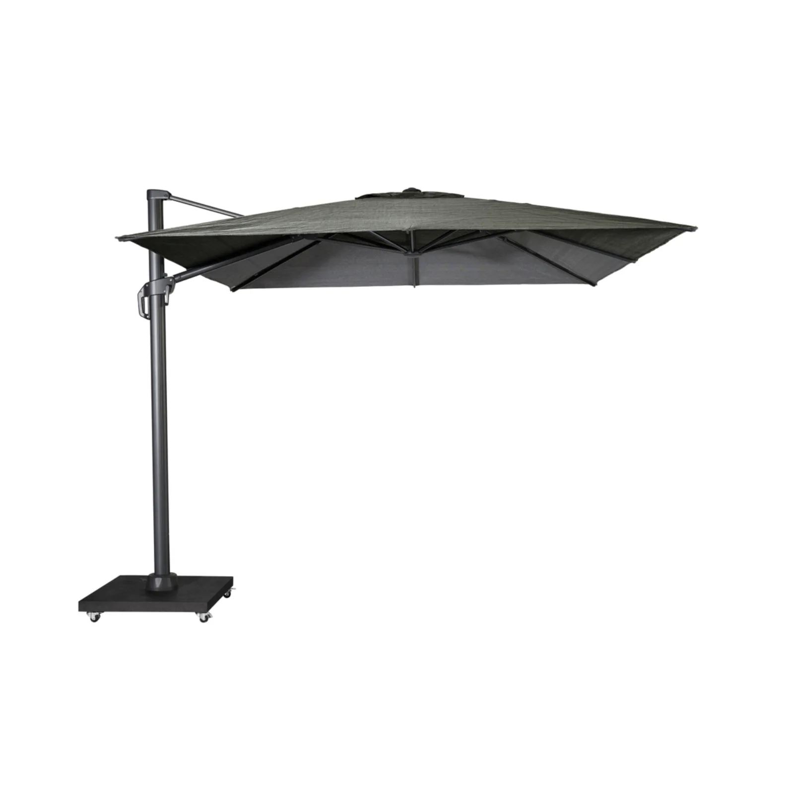 Nesling Coolfit zweefparasol 300x300cm Antraciet