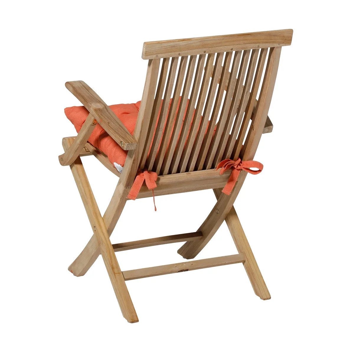 Coussin d'assise Madison Toscane env. 46x46cm Panama flame orange