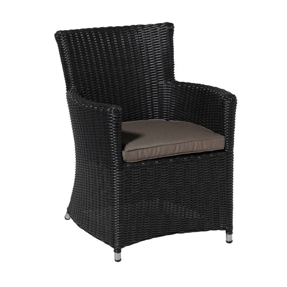 Madison wicker York zitkussen Rib liver 48x48 cm