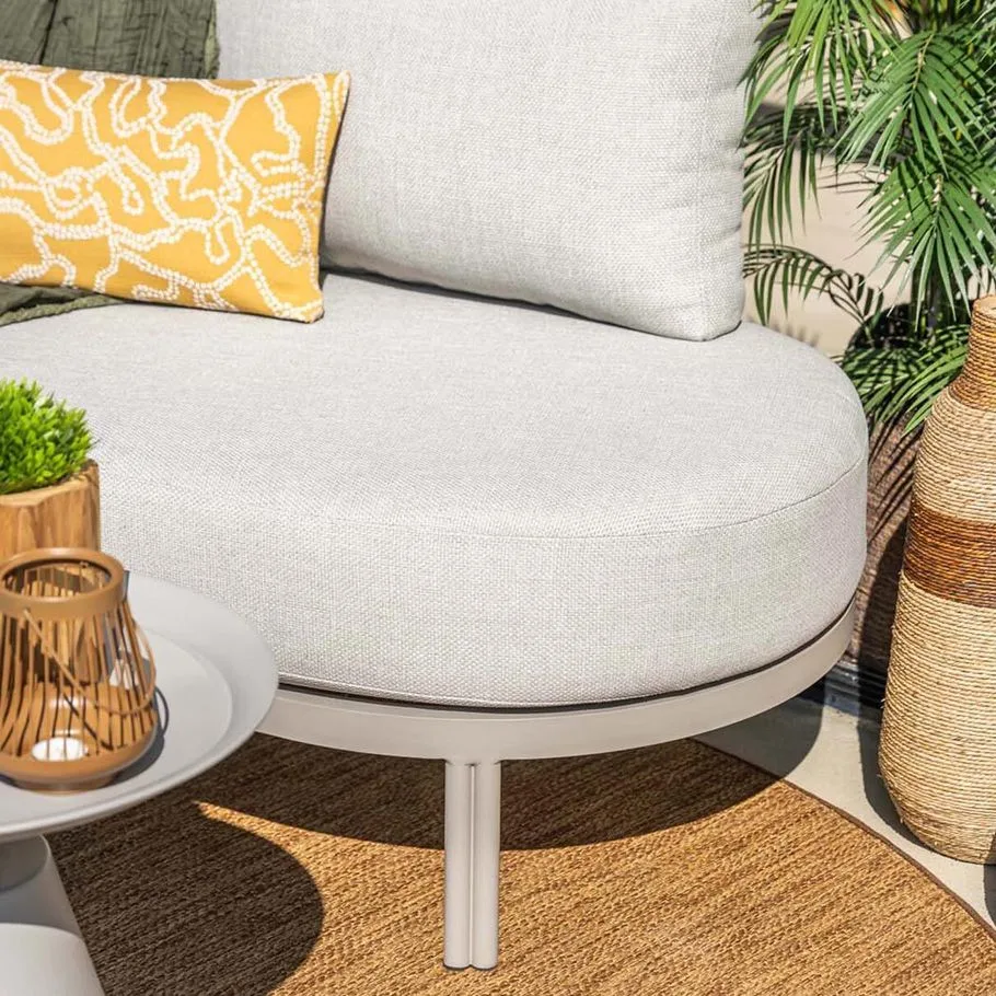 Tirolo lounge sofa taupe - Garden Impressions