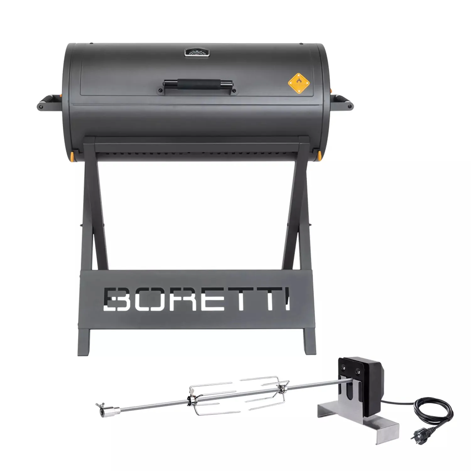 Barilo 2.0 houtskool barbecue + draaispit - afbeelding 2