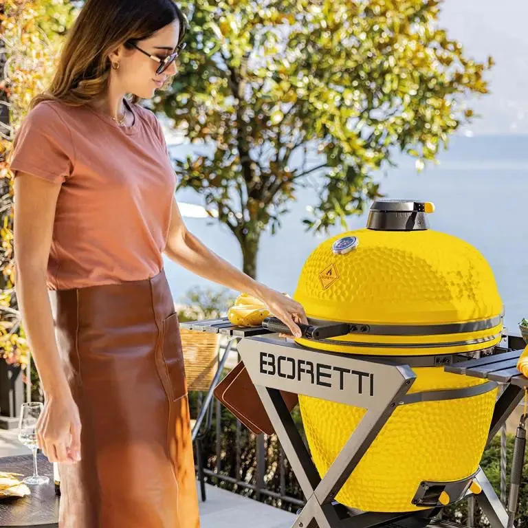 Boretti Ceramica Kamado Barbecue Limone - afbeelding 7