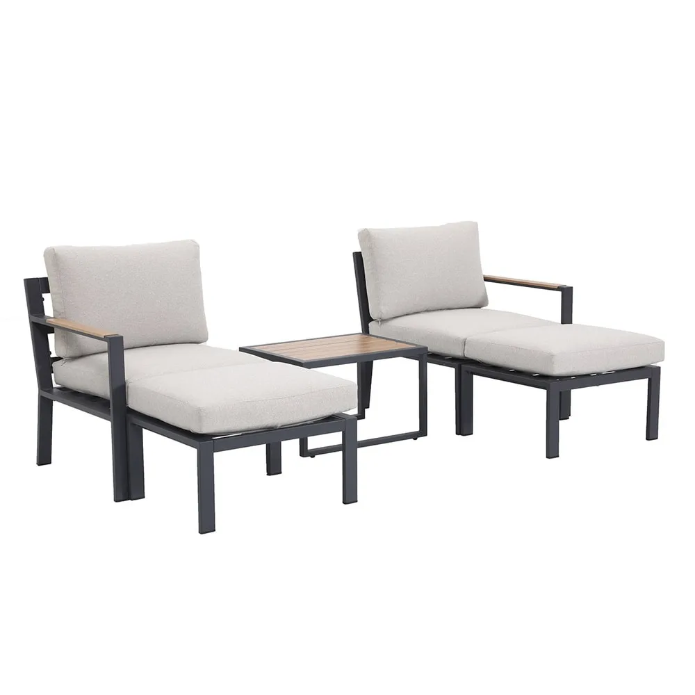 Garden Impressions Cinto loungeset carbon black