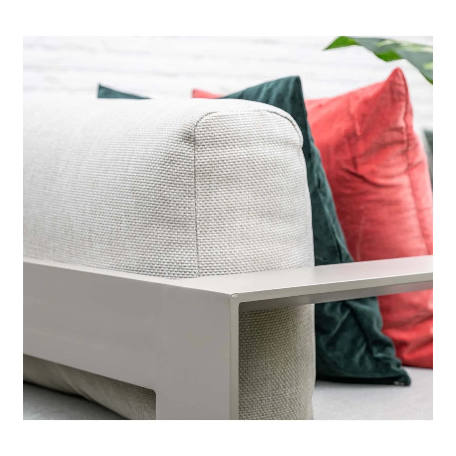 Levanto driezits loungebank - taupe - valley sand 4