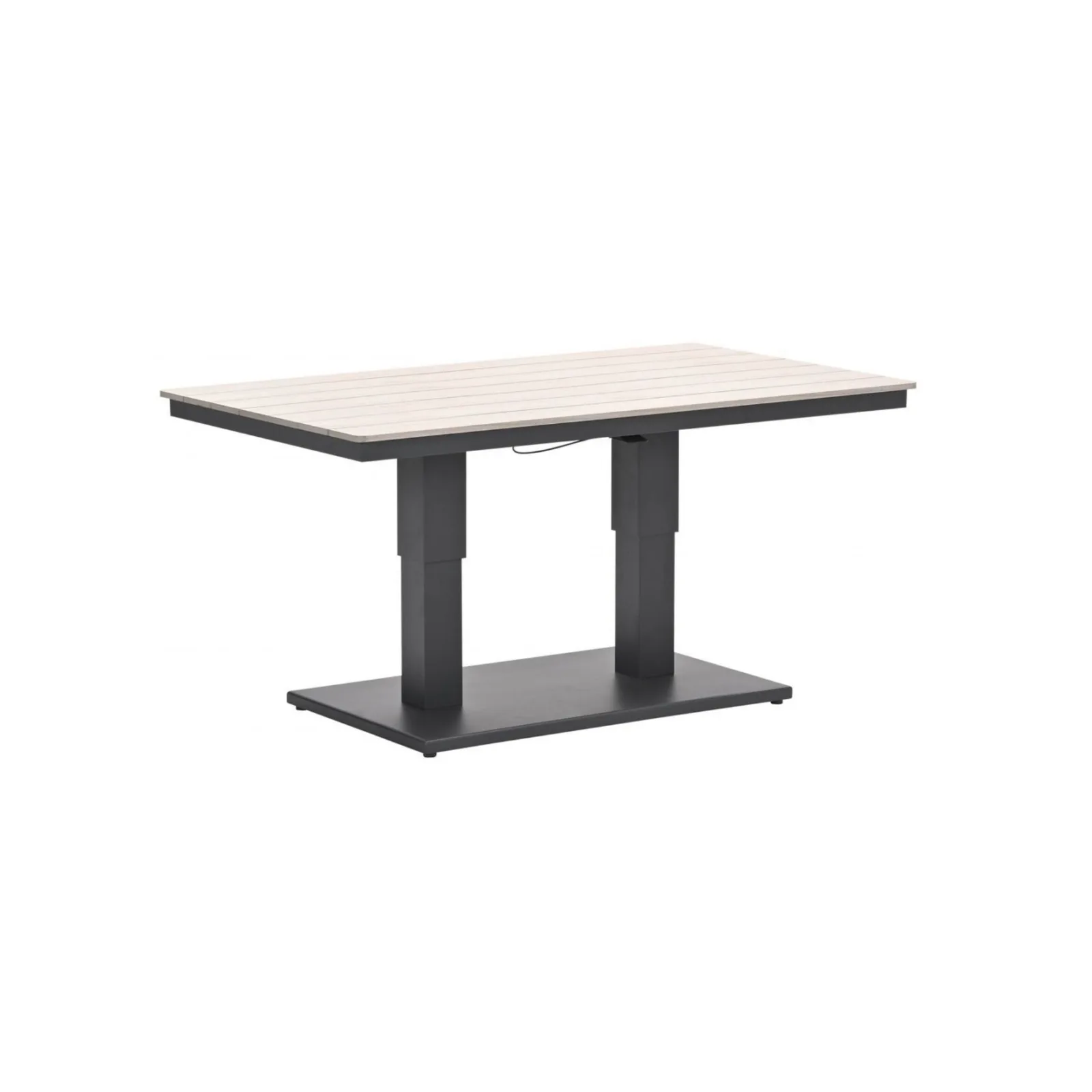 Garden Impressions Cyprus tuintafel in hoogte verstelbaar polywood