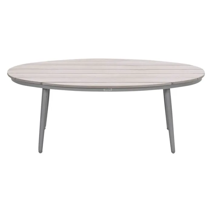 Garden Impressions Margriet loungetafel ovaal 120x75 cm taupe