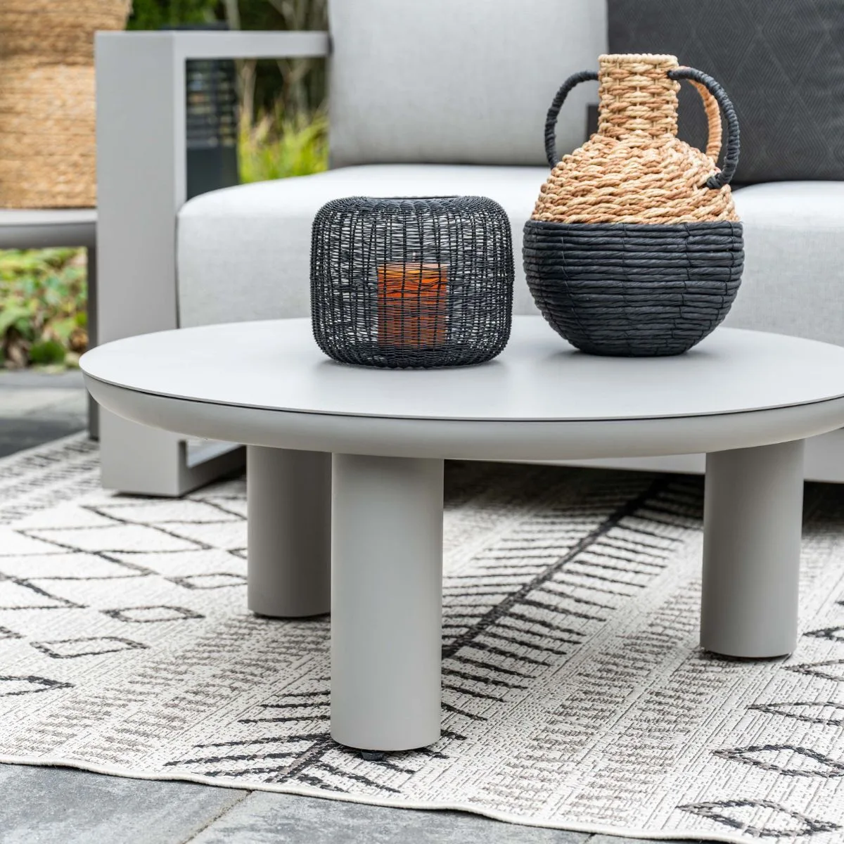 Garden Impressions Elefanti aluminium lounge tafel - taupe