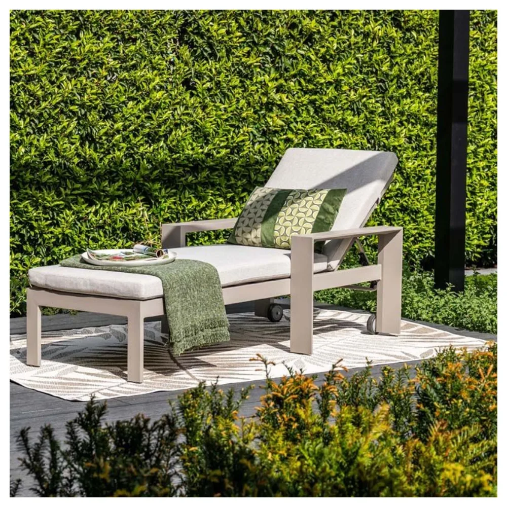 Levanto ligbed met wielen - taupe - valley sand 4