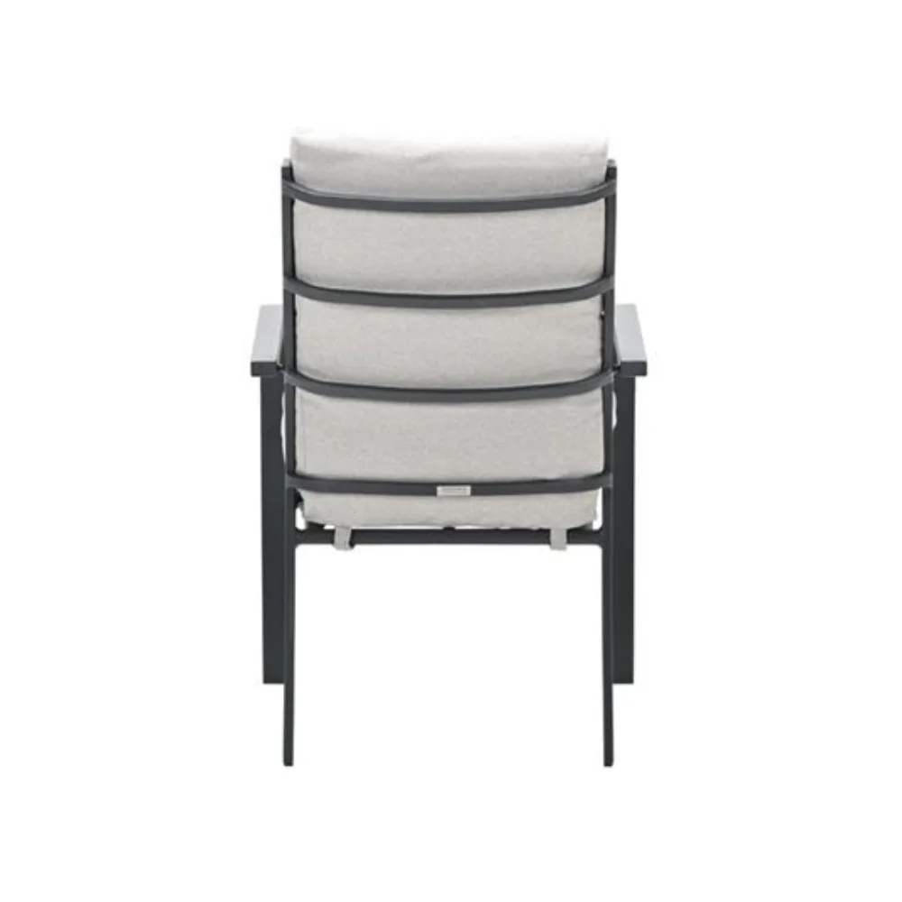 Sergio dining tuinstoel Carbon black/Desert 3