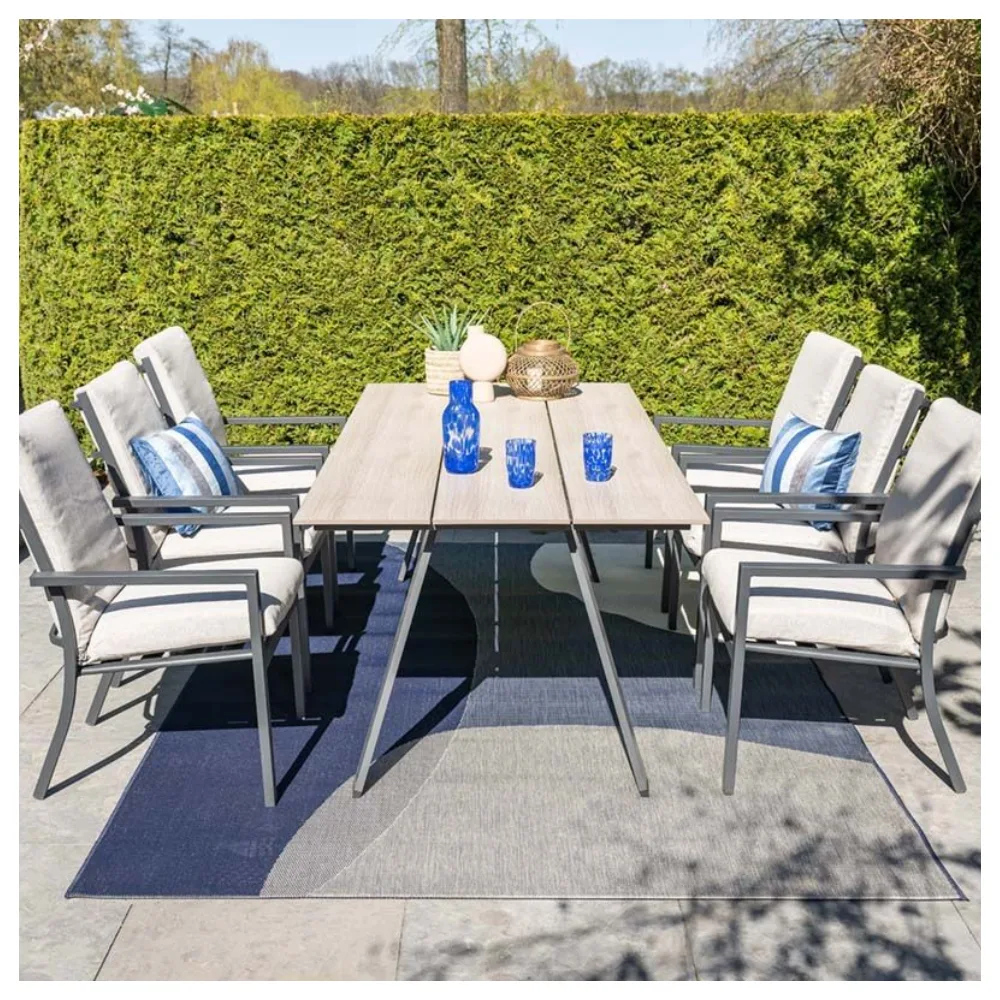 Sergio dining tuinstoel Carbon black/Desert 6