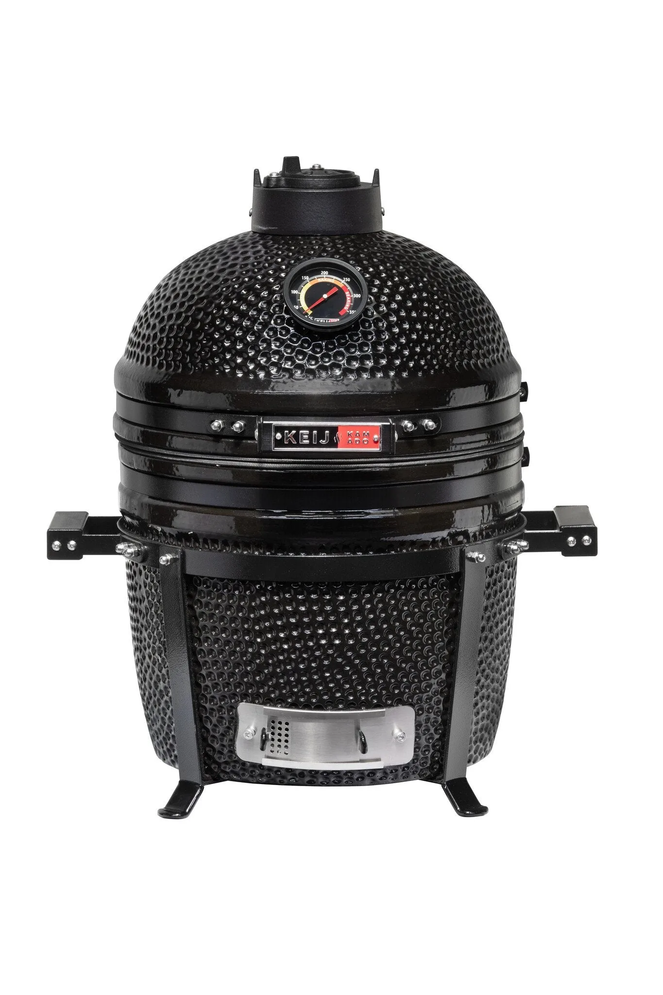 Keij Kamado Pro Compact 15 inch in black