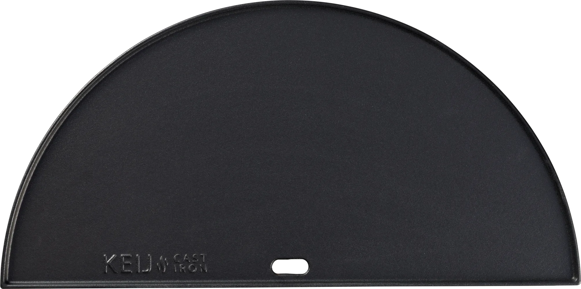 Keij cast iron half-moon plate Large