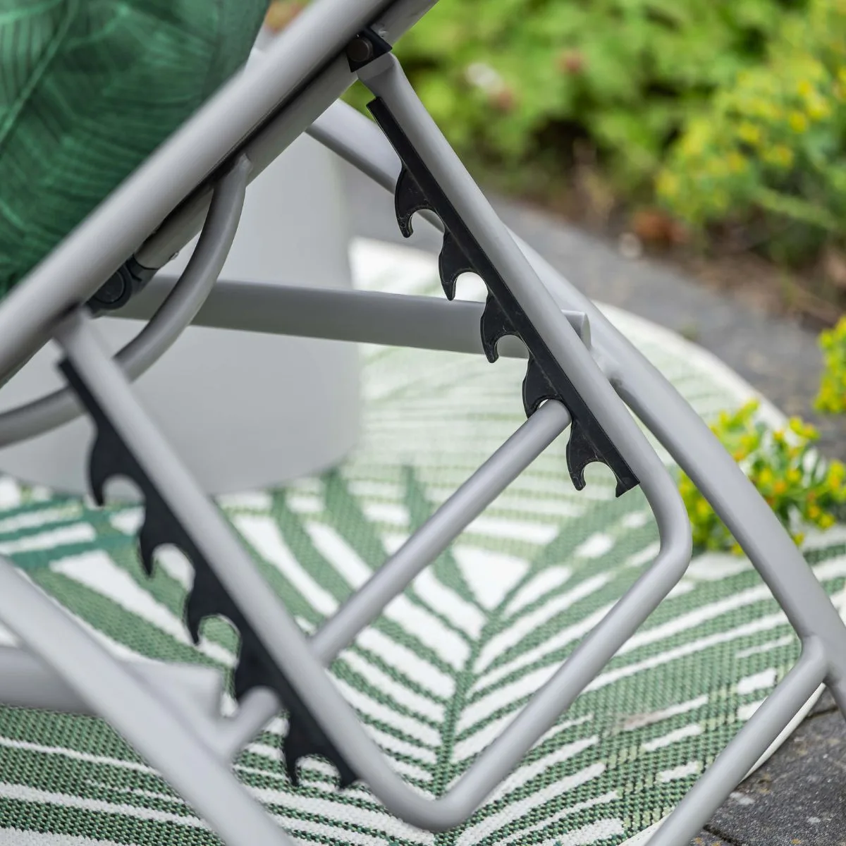 Garden Impressions Limone transat en aluminium - taupe - textilène taupe
