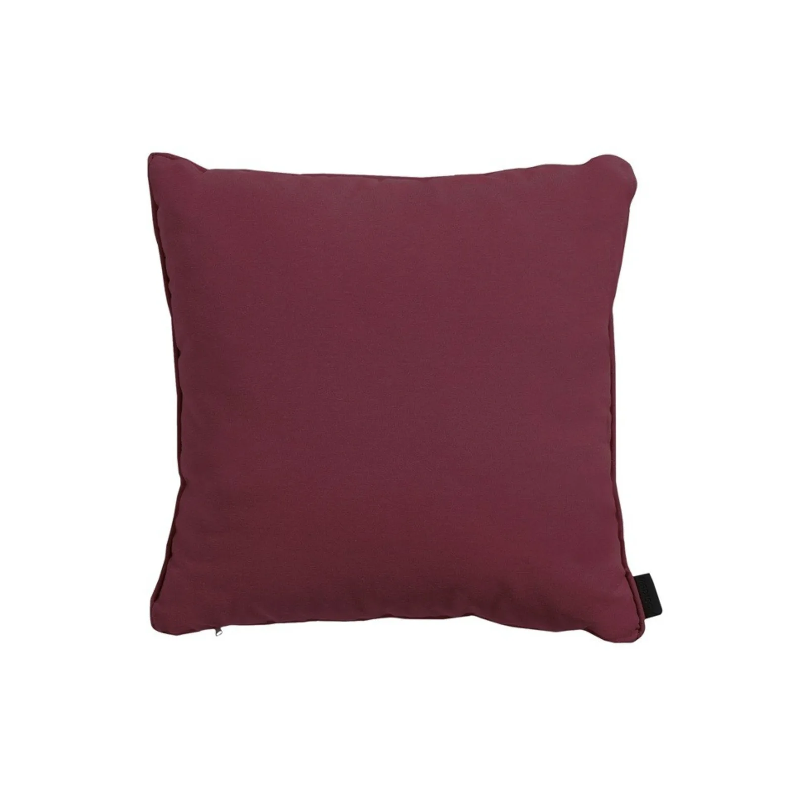 Coussin décoratif Madison Panama bordeaux 45x45 cm