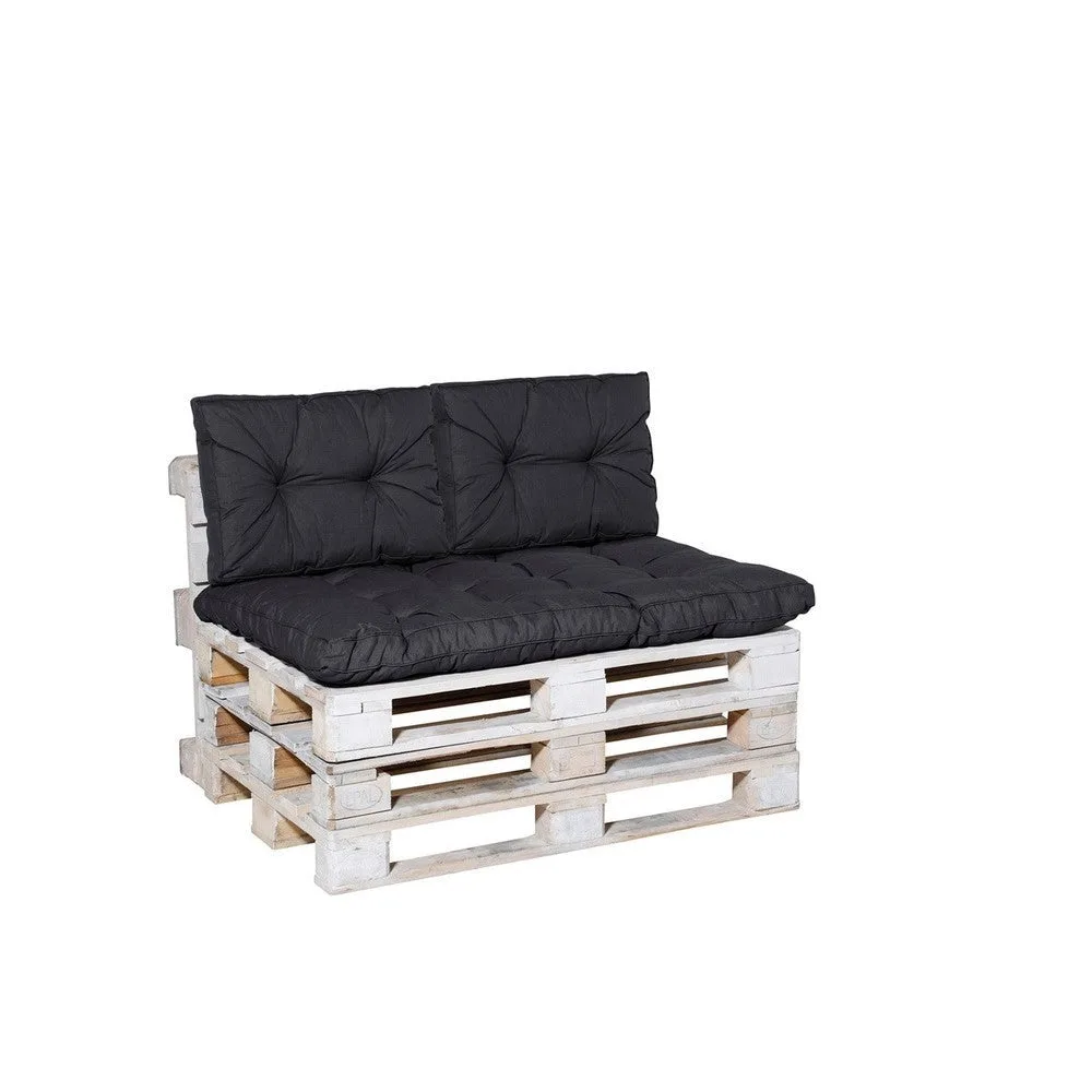 Madison Florance rugkussen Basic black 43x60 cm