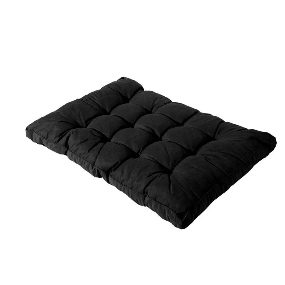Madison Florance rugkussen Basic black 43x60 cm