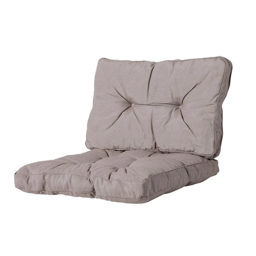 Madison Florance zitkussen Panama taupe 73x73 cm
