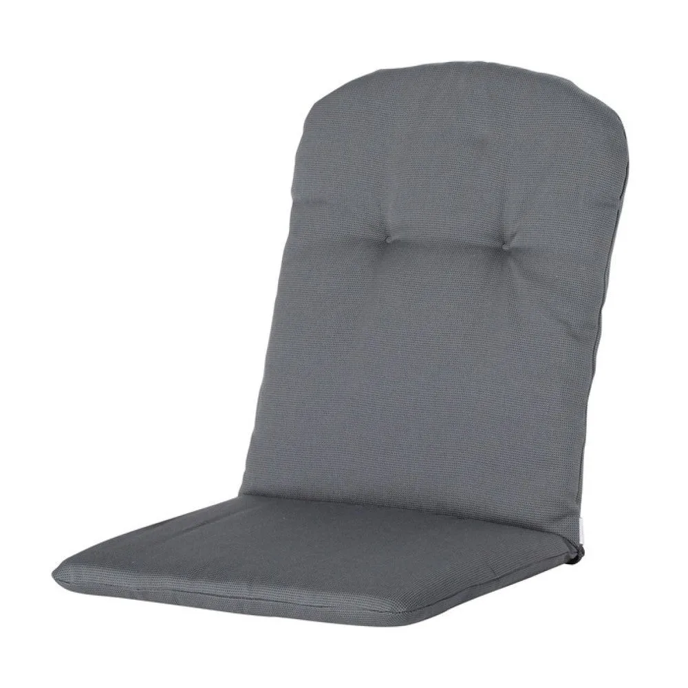 Madison kuipstoelkussen Rib grey 96x45 cm