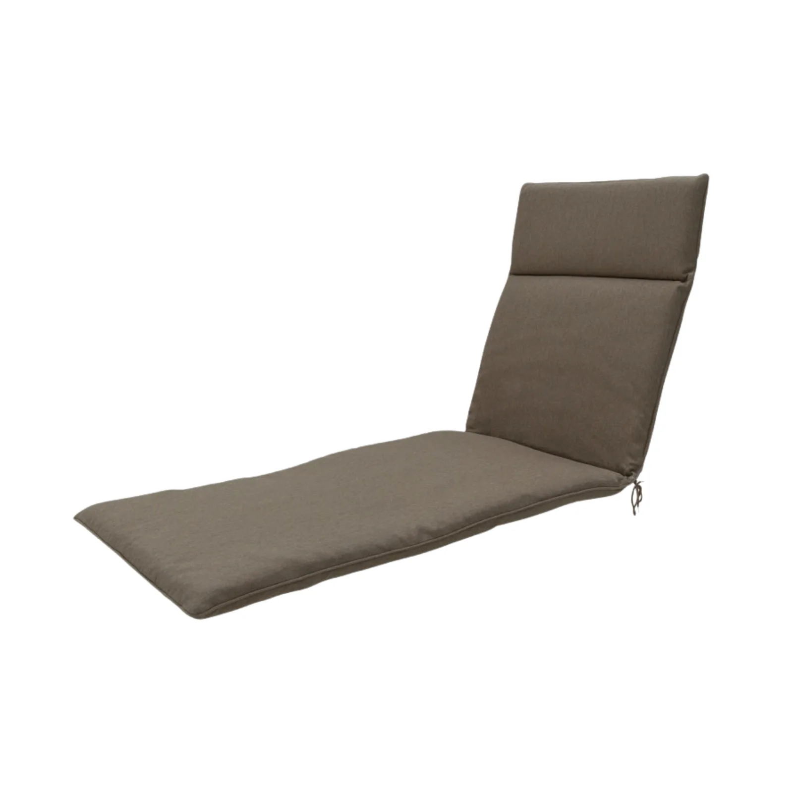 Madison ligbedkussen 190x60cm taupe canvas eco+