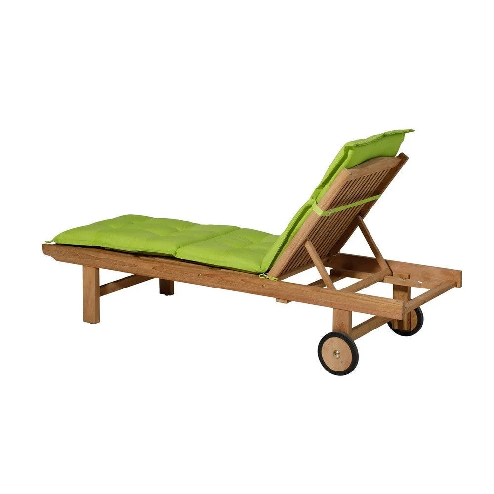 Madison ligbedkussen 200x65cm Panama lime