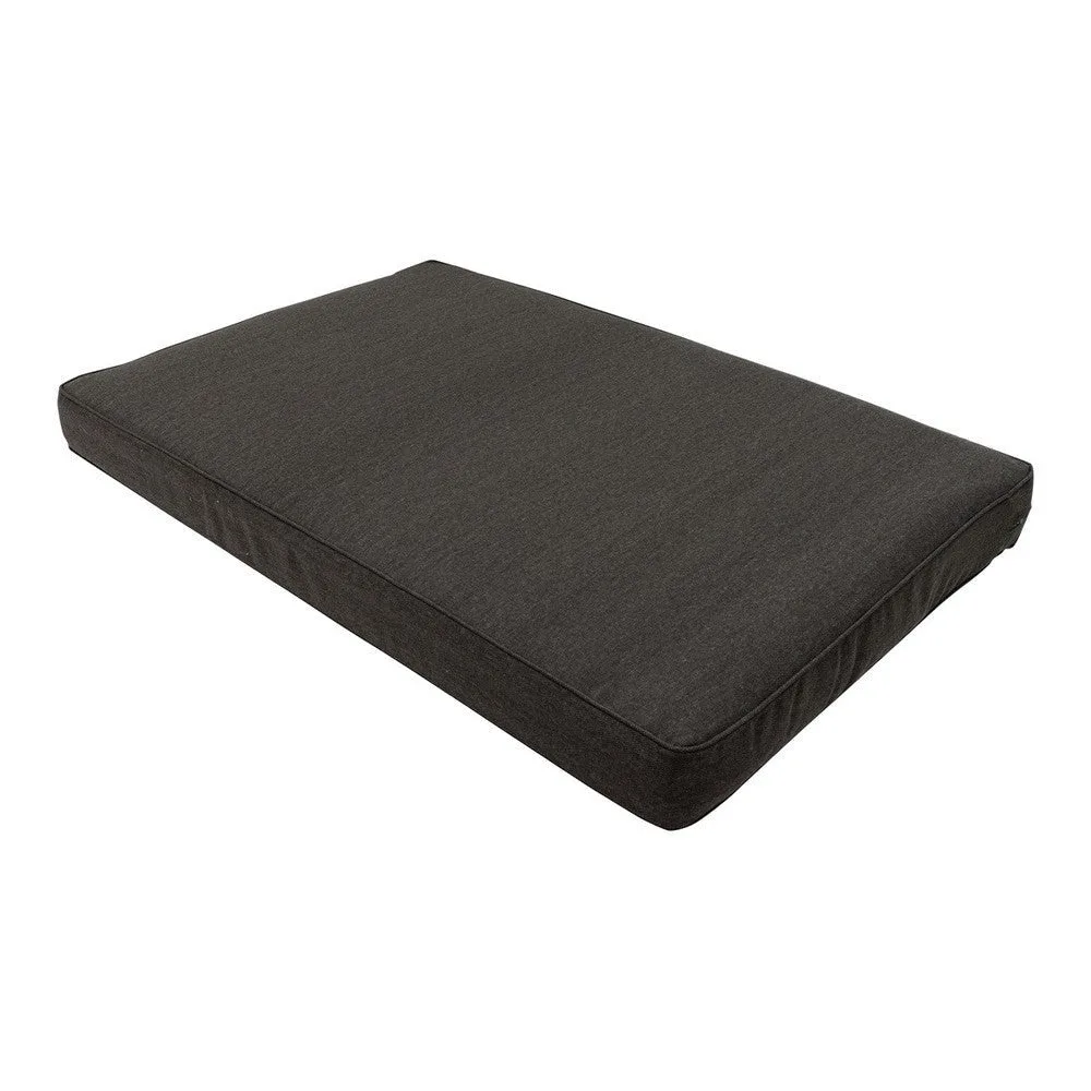 Madison lounge palletkussen Dark grey canvas Eco+ 120x80 cm