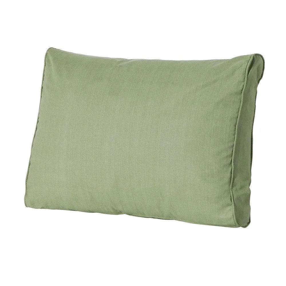 Madison lounge rugkussen Basic green 40x60 cm