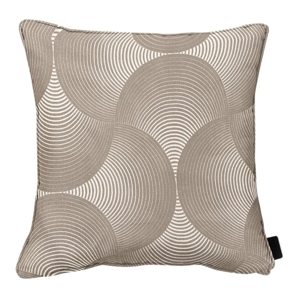 Madison sierkussen O WR Napels rondo taupe 50x50 cm