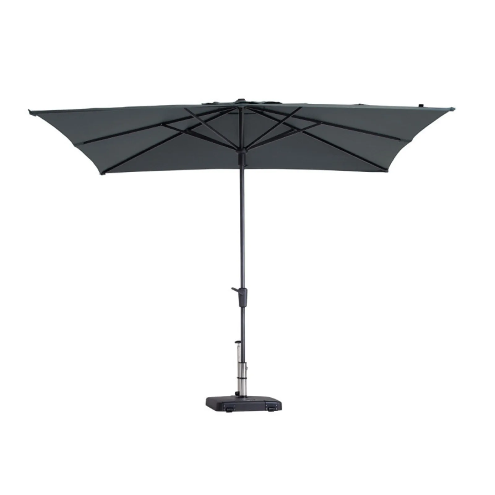 Madison Syros luxe parasol 280x280cm grijs
