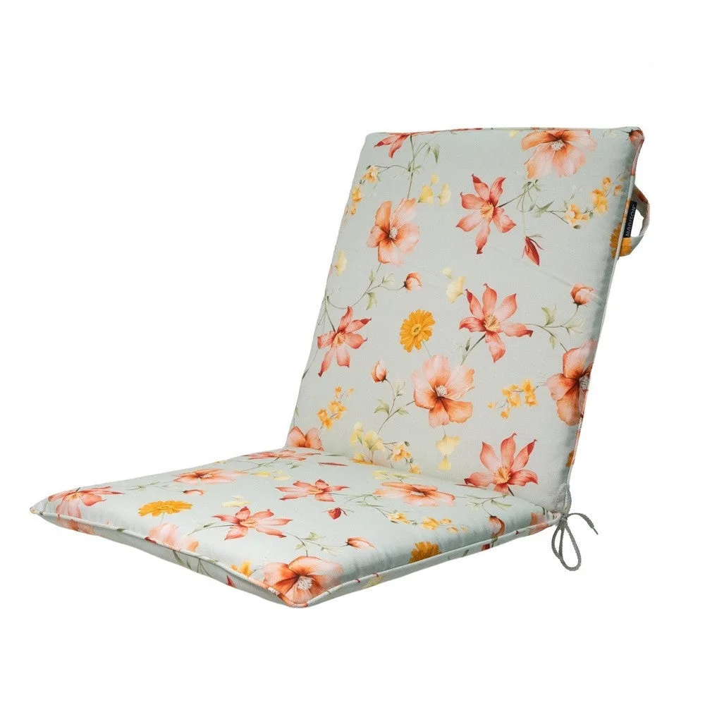 Madison stapelstoelkussen Florina orange 97x49 cm