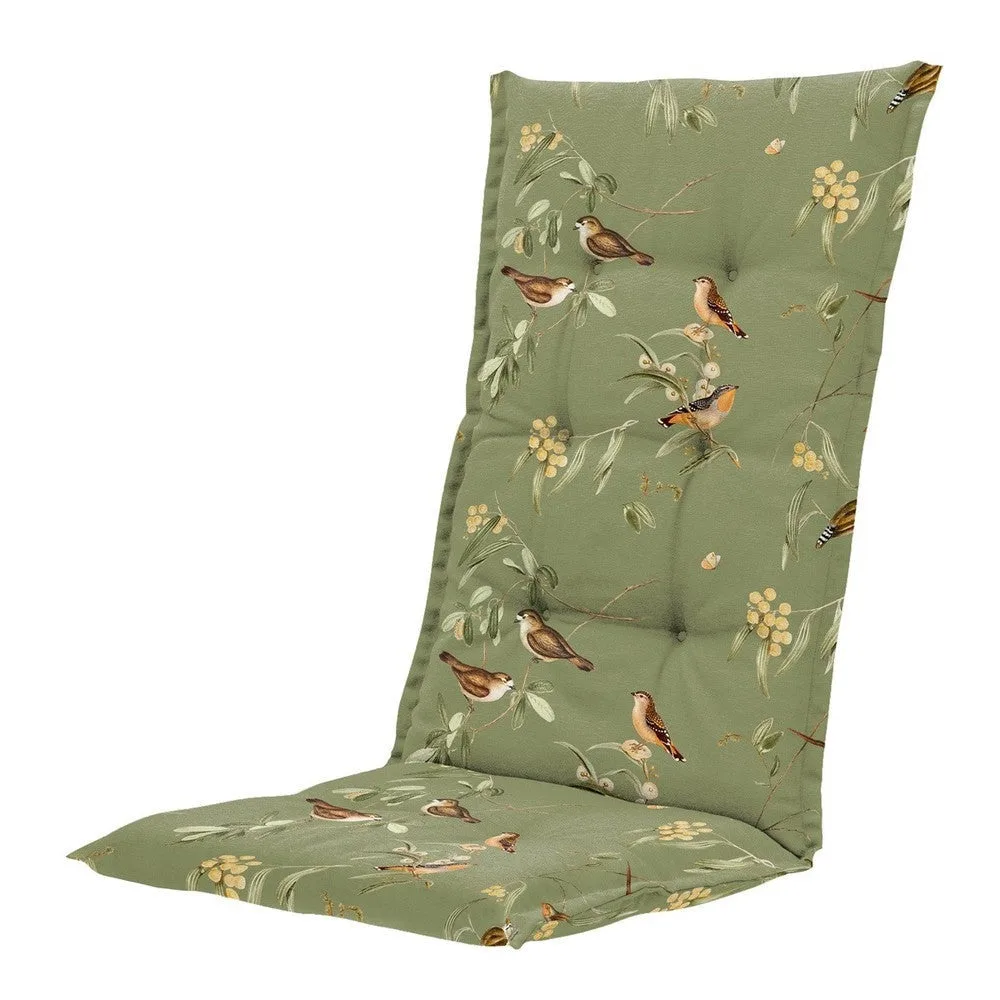 Madison stoelkussen hoge rug Aria green 123x50 cm