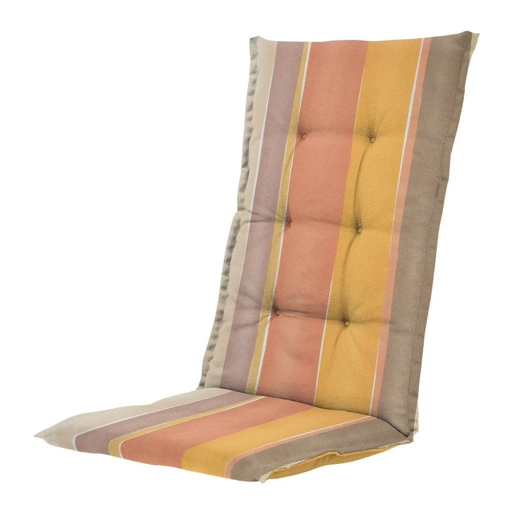 Madison stoelkussen hoge rug Nox mocca 123x50 cm