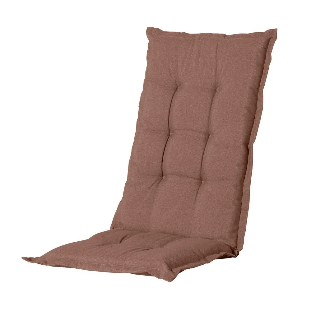 Madison stoelkussen hoge rug Panama mocca 123x50 cm