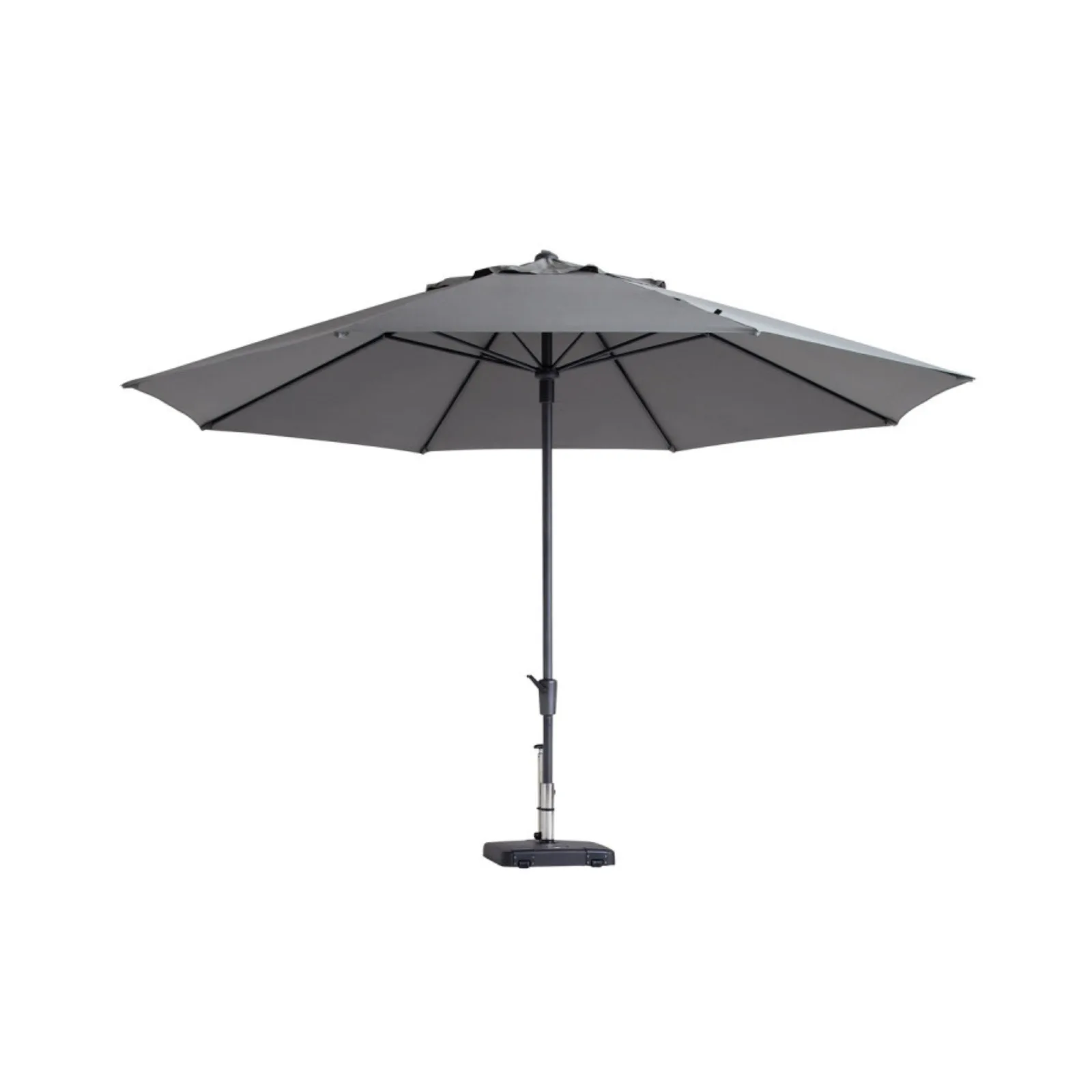 Madison Parasol Timor luxe 400cm lichtgrijs
