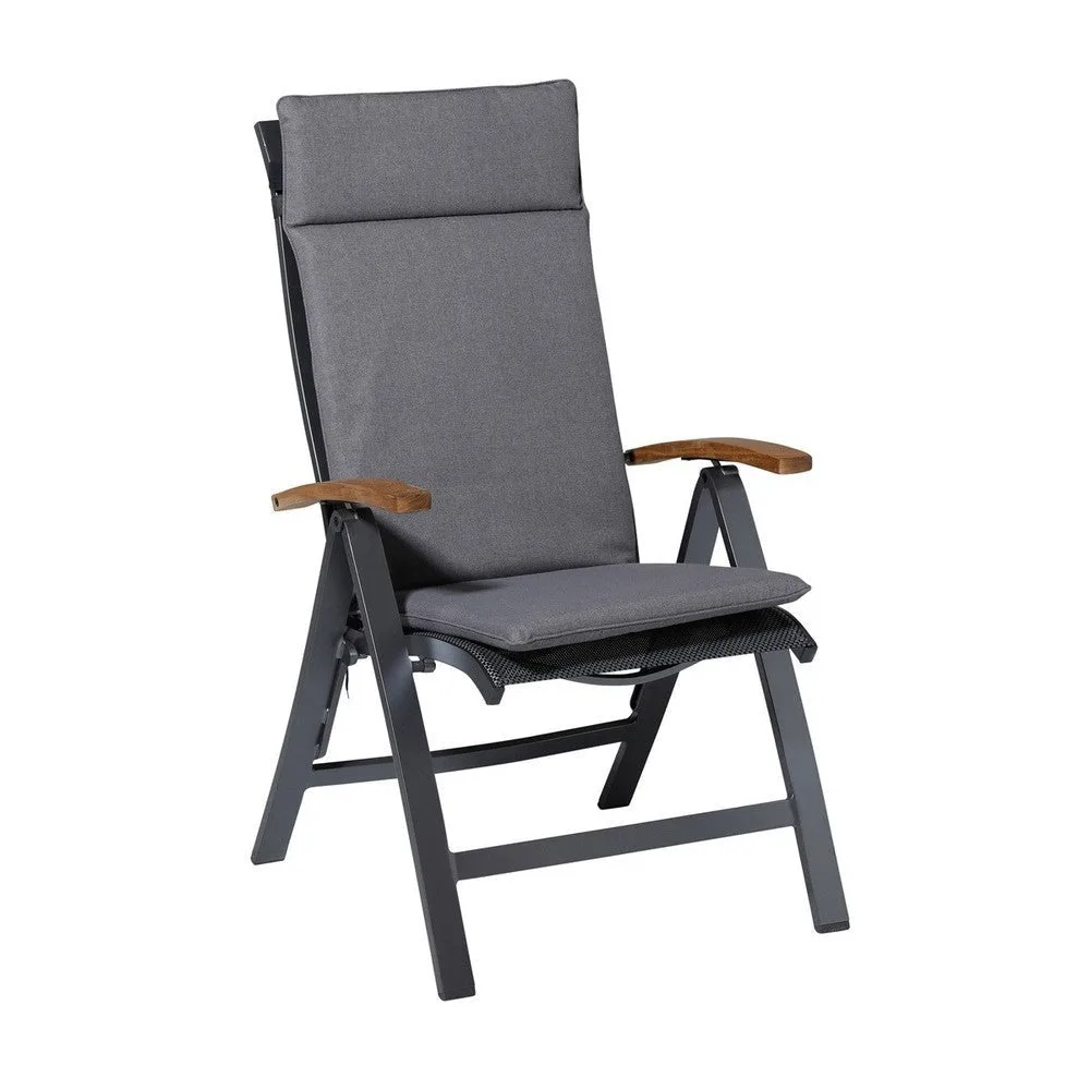 Madison universeel kussen hoge rug Outdoor Oxford grey 120x50 cm