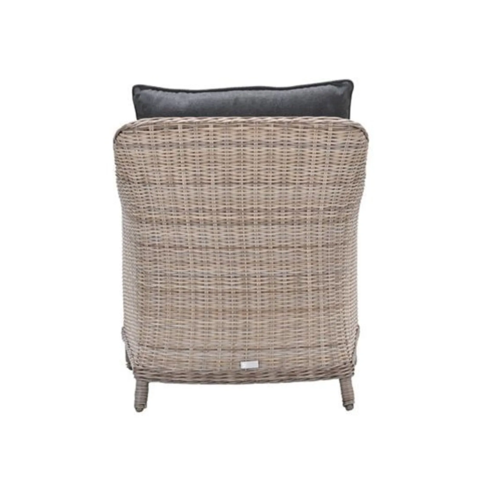 Garden Impressions Milwaukee lounge tuinstoel wicker grijs 3