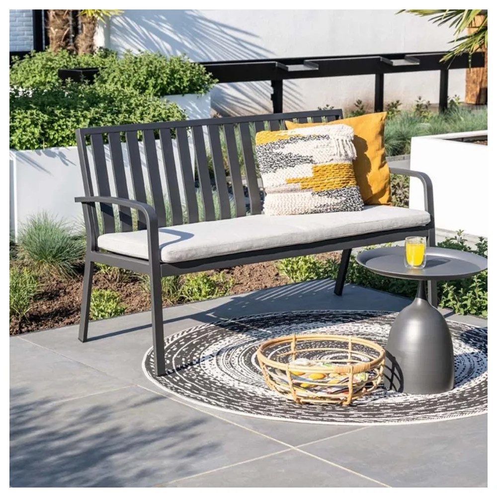 Mioala bijzettafel - diameter 50xH48 cm - carbon black 3