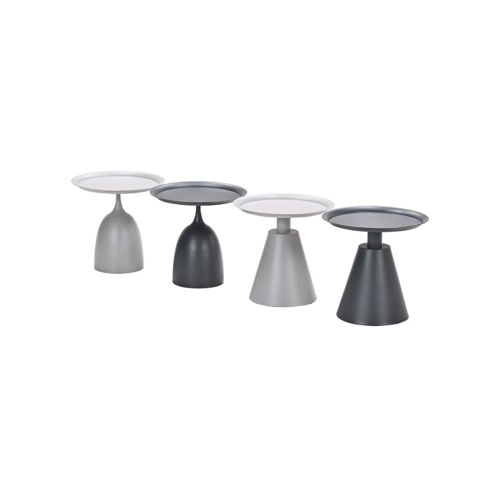 Mioala bijzettafel - diameter 50xH48 cm - carbon black 4