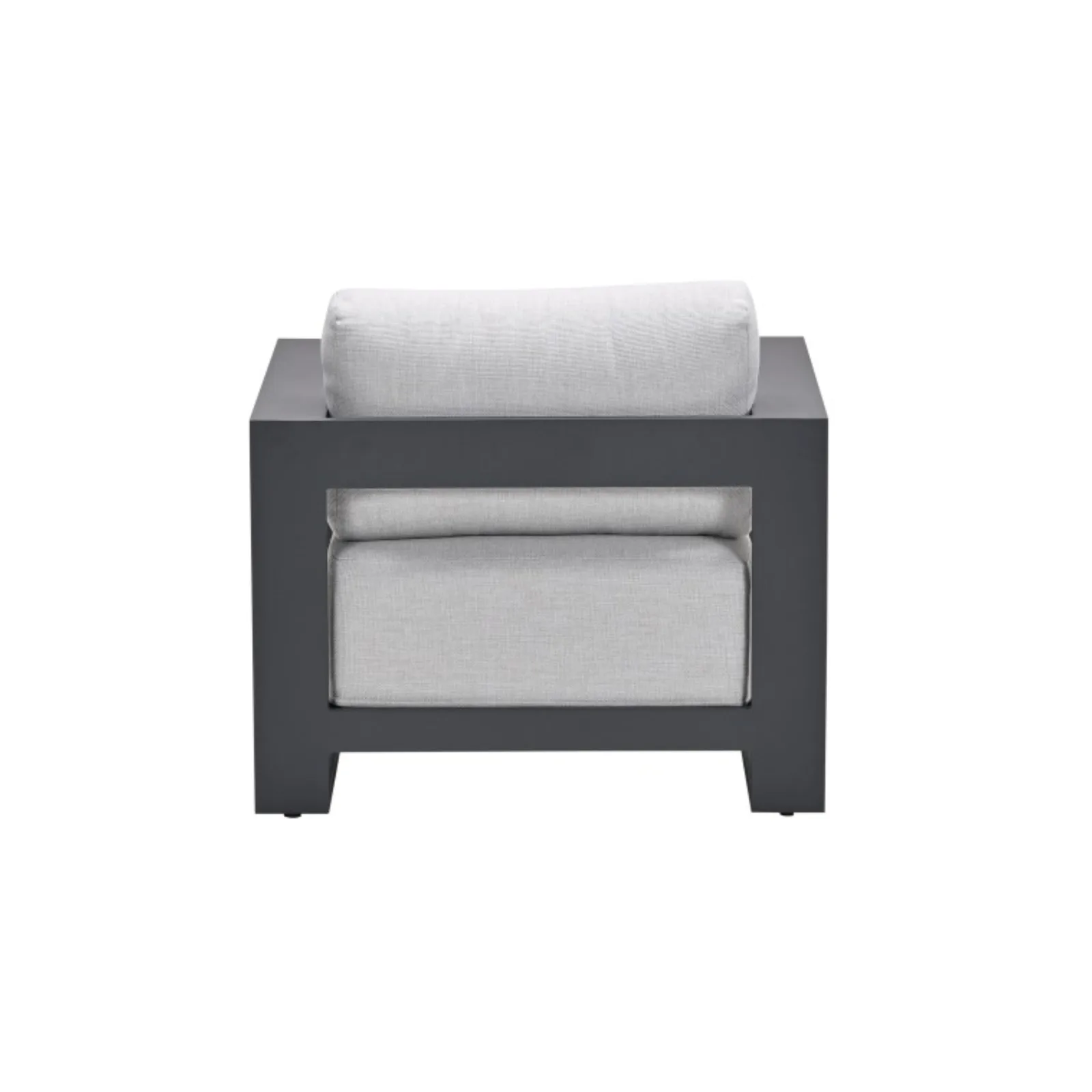 Garden impressions Levanto lounge stoel - Carbon black/valley sand 4