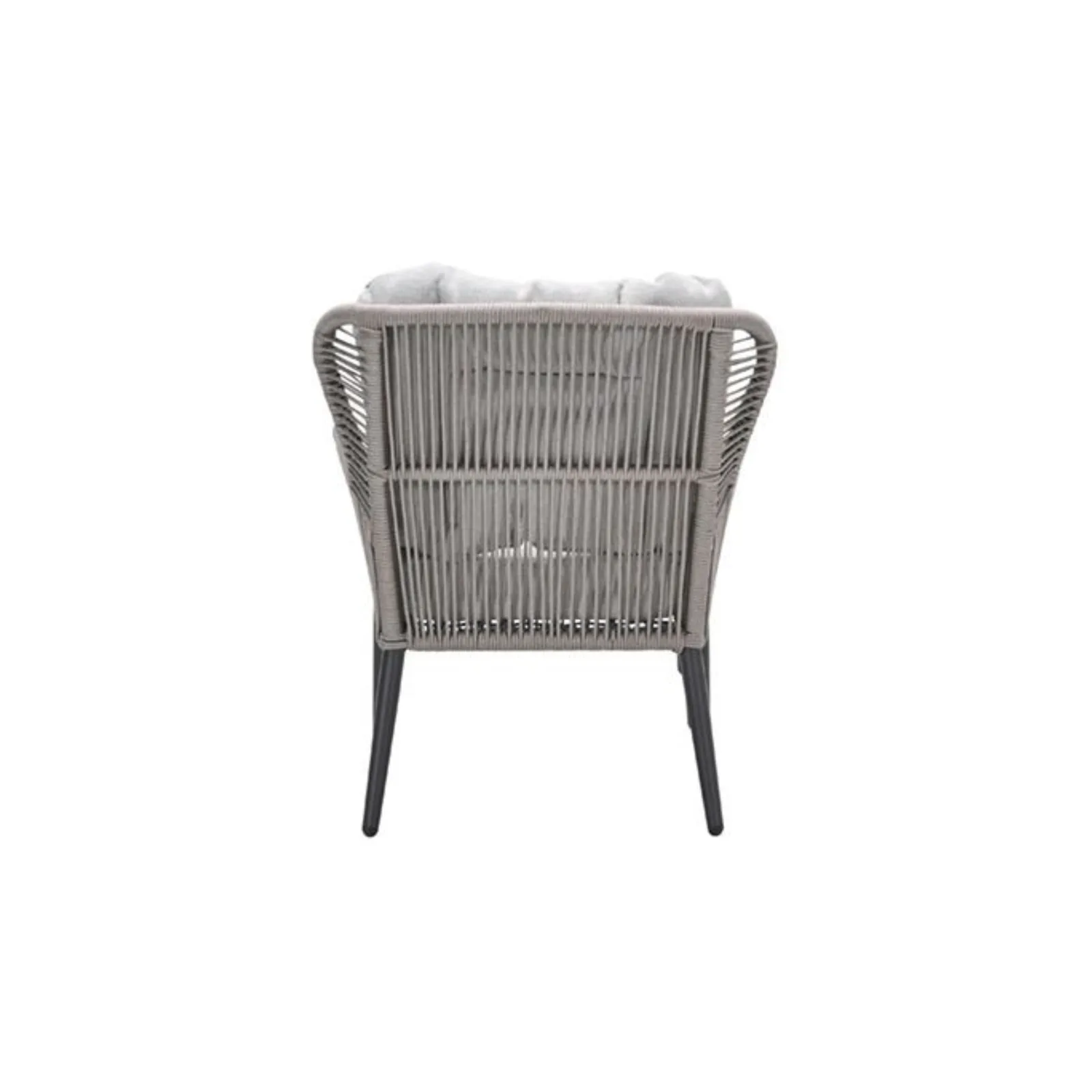 Monaco loungestoel - inclusief voetenbank - rope taupe 3