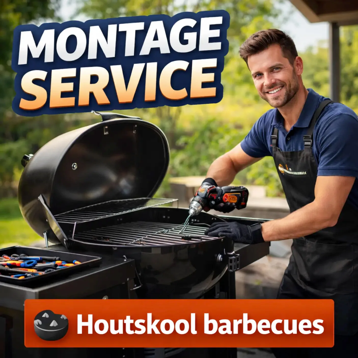 Boretti Ibrido top gas/houtskool inbouw bbq - afbeelding 5