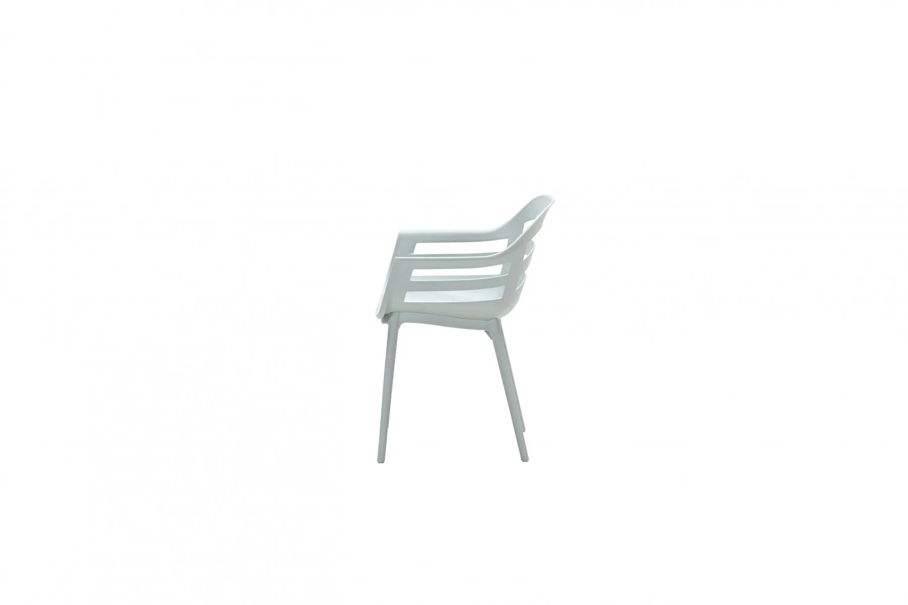 Garden Impressions Ceasar, ensemble de 4 chaises de jardin, olive