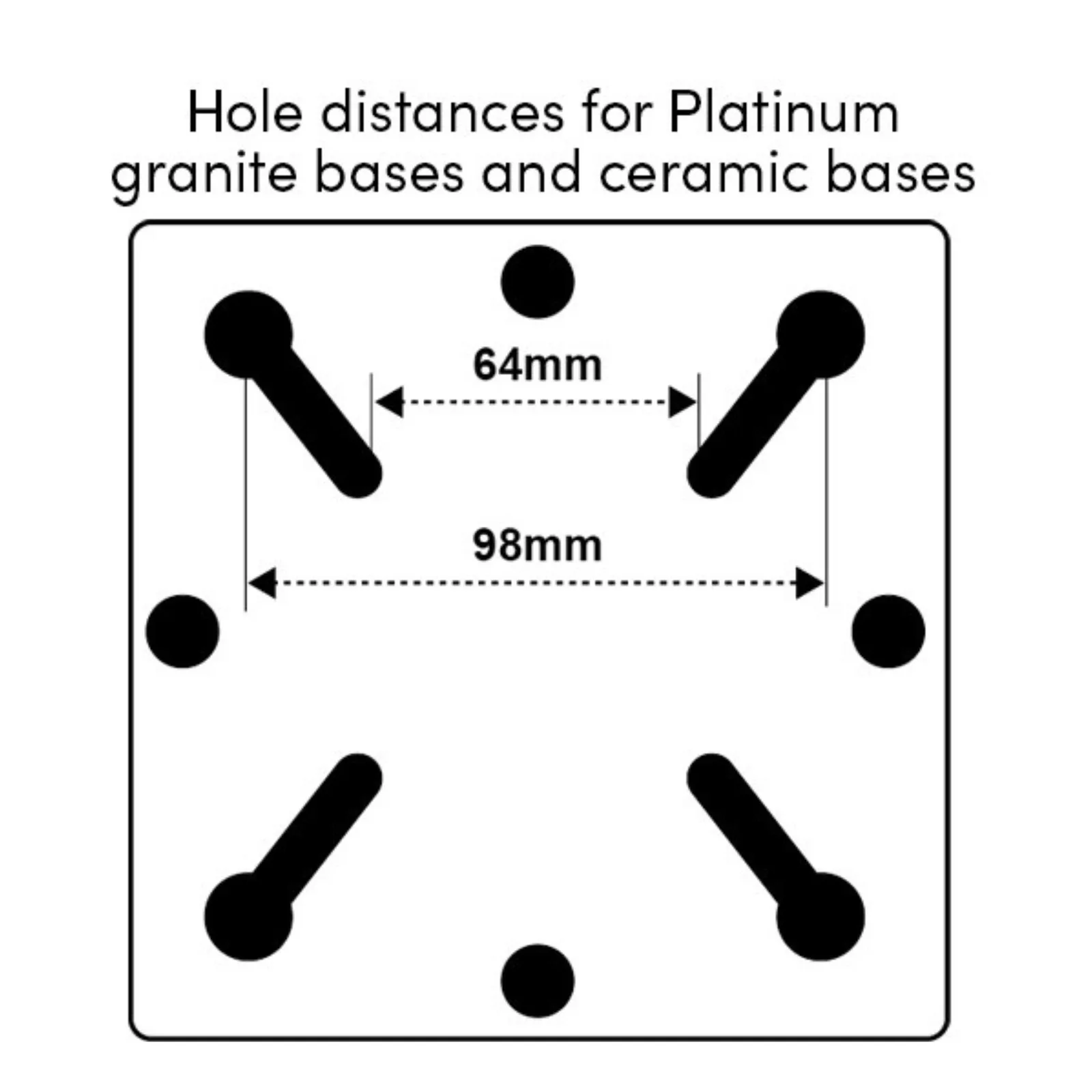 Platinum Sun & Shade adapterplaat parasolvoet adapter . 4