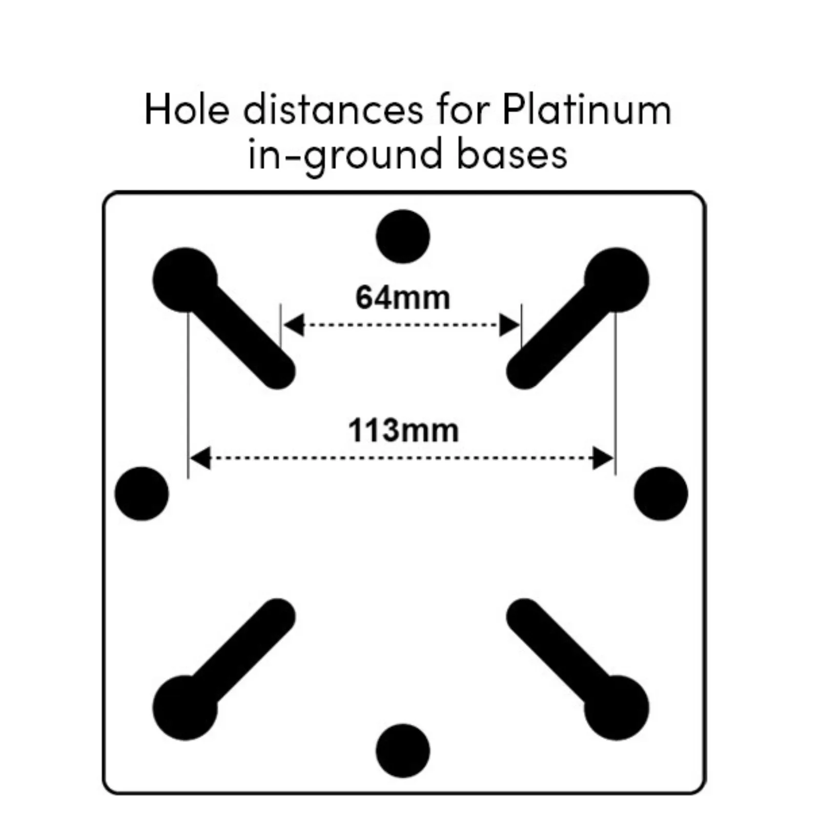 Platinum Sun & Shade adapterplaat parasolvoet adapter . 3