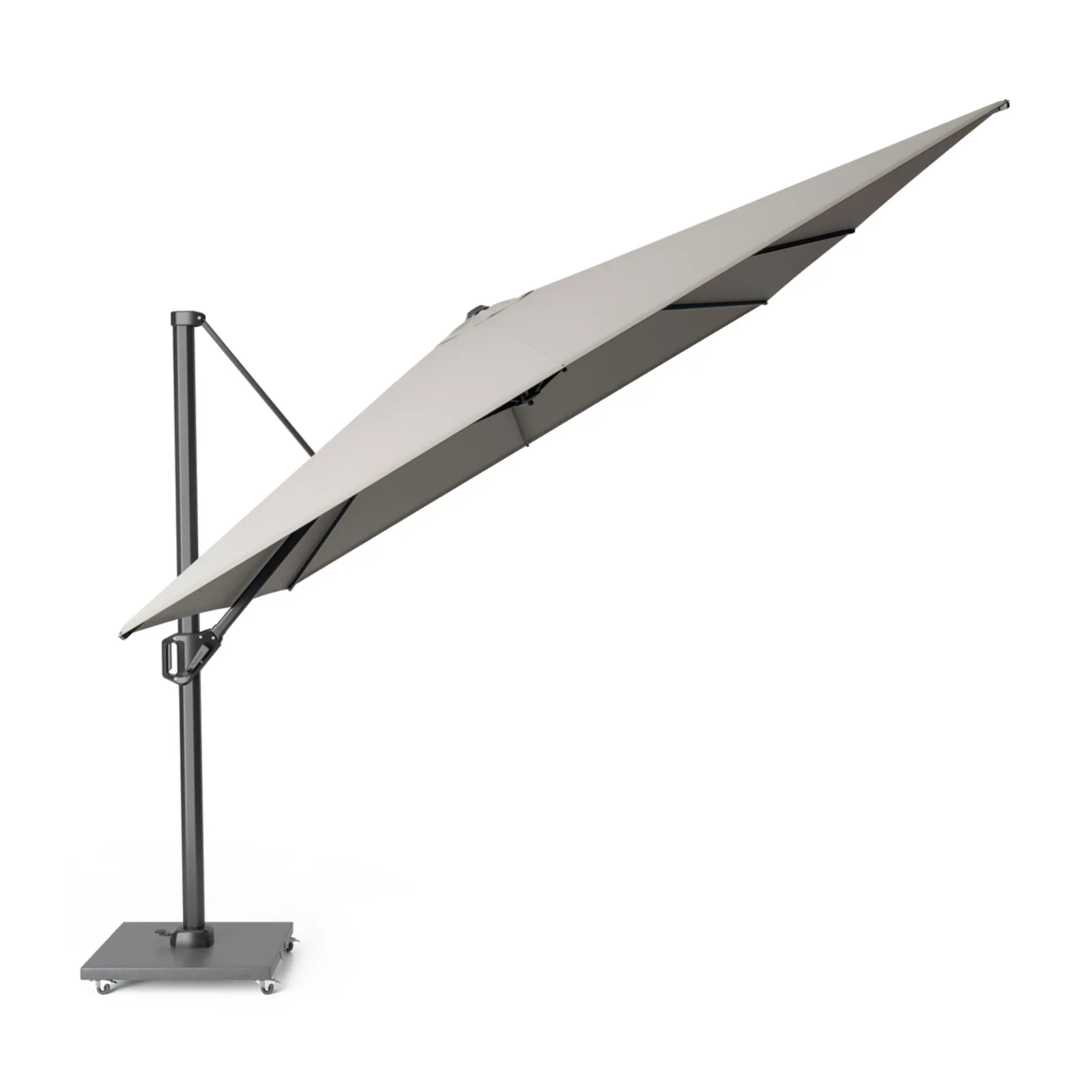 Platinum Sun &amp; Shade zweefparasol Challenger T¹ 400x300 Manhattan. 11