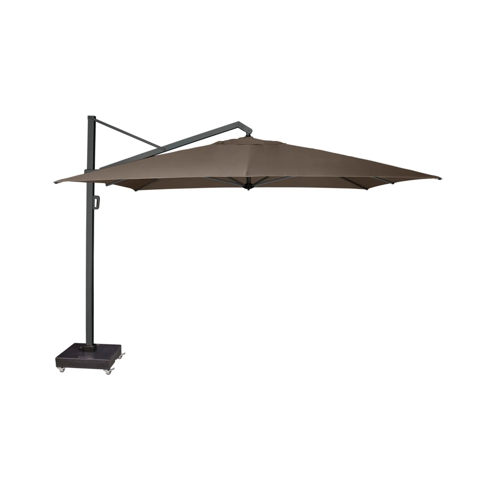 Platinum Sun & Shade zweefparasol Icon Premium 400x300 Havana.