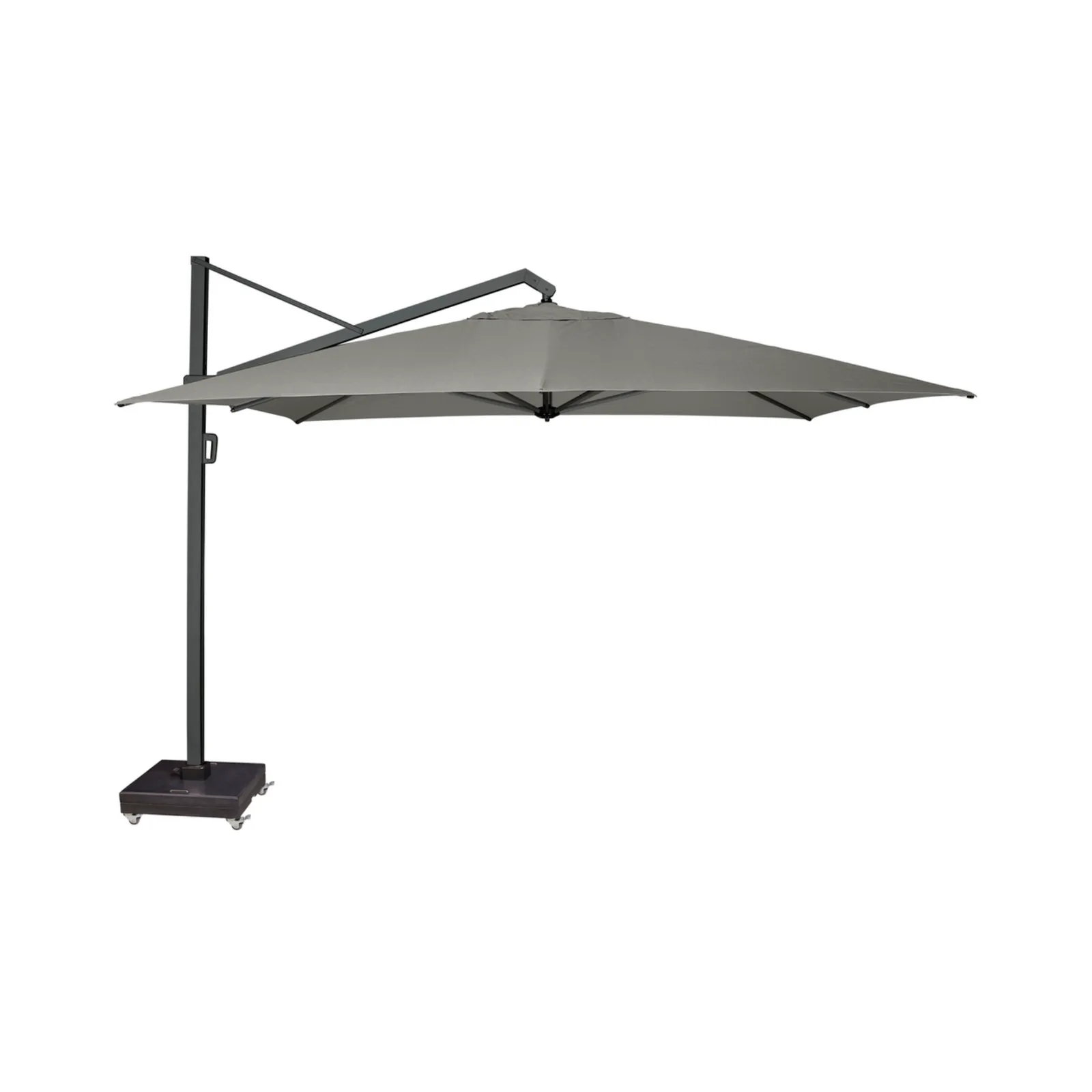 Platinum Sun & Shade zweefparasol Icon Premium 400x300 Manhattan.