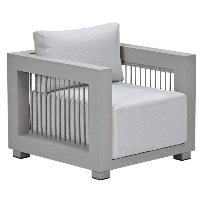 Garden Impressions Houston lounge fauteuil taupe rope taupe valley sand